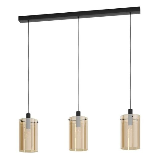 Závěsné osvětlení Eglo POLVERARA černá 39539