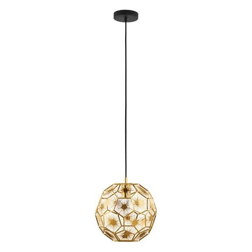 Závěsné osvětlení Eglo SKOURA mosaz 39754