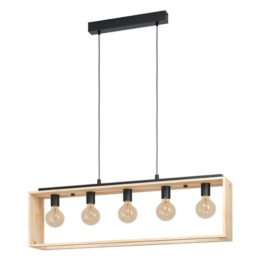 Závěsné osvětlení Eglo FAMBOROUGH černá 43414