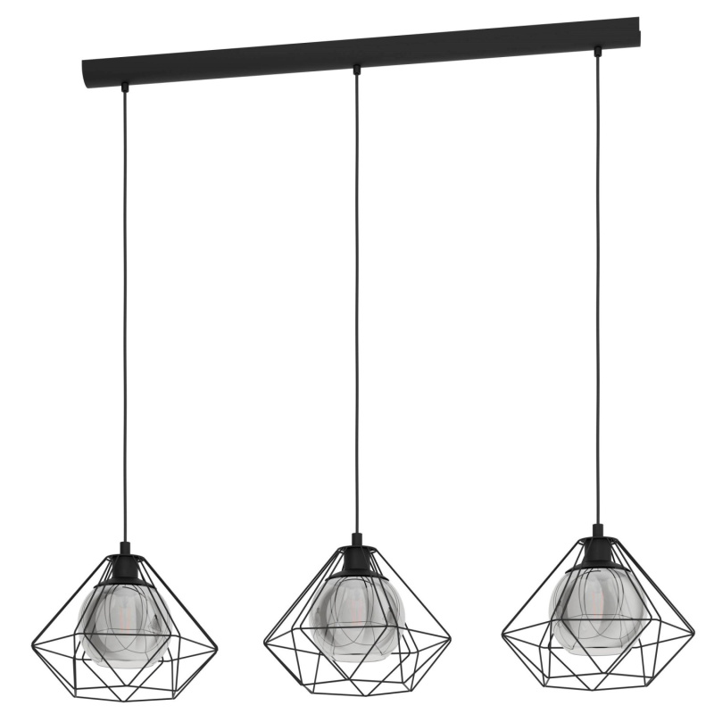 Závěsné osvětlení Eglo VERNHAM černá 43483