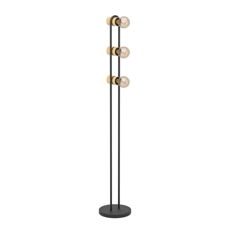 Stojací lampa Eglo CHIEVELEY černá 43544