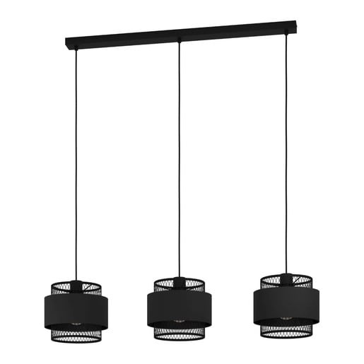 Závěsné osvětlení Eglo BAZELY černá 43669