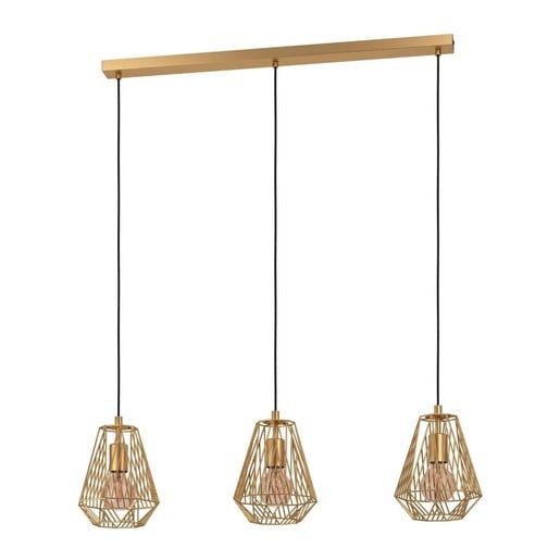 Závěsné osvětlení Eglo STYPE zlatá 43696