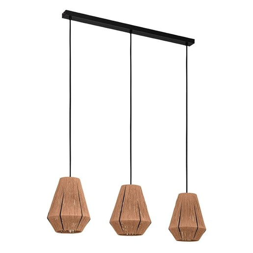 Závěsné osvětlení Eglo ALDERNEY černá 43786