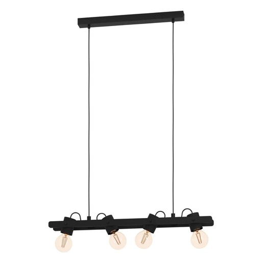 Závěsné osvětlení Eglo PLIMSOLL černá 43848