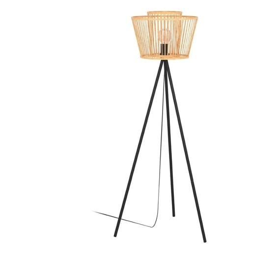 Stojací lampa Eglo HYKEHAM černá 43855