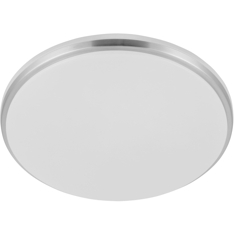 Eglo Stropní LED svítidlo Marunella průměr 34 cm bílé/matný nikl