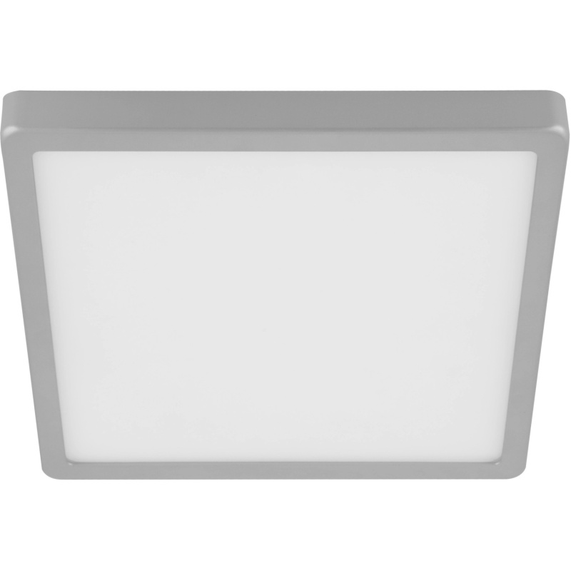 Eglo Stropní LED svítidlo Molay 28,5 cm x 28,5 cm stříbrné
