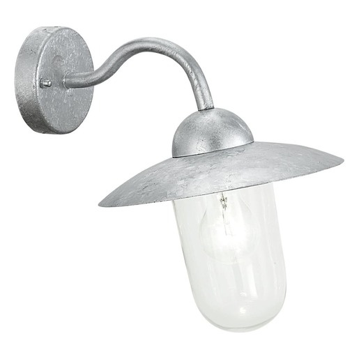 Nástěnná lampa Eglo MILTON ocel stříbrná 88489