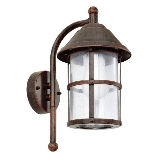 Nástěnná lampa Eglo SAN TELMO ocel hnědá 90184