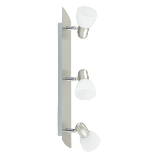 Eglo Enea osvětlení 7 cm sklo matné matný nikl 90 985