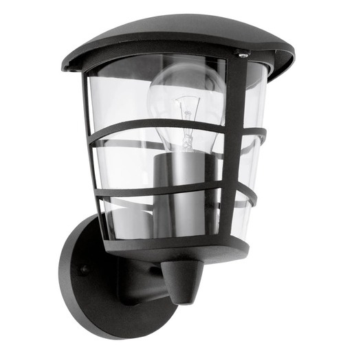 Nástěnná lampa Eglo ALORIA slitina hliníku černá 93097