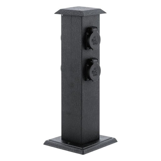 Eglo Sloupek venkovní se zásuvkami 620 x 300 x 1500 mm