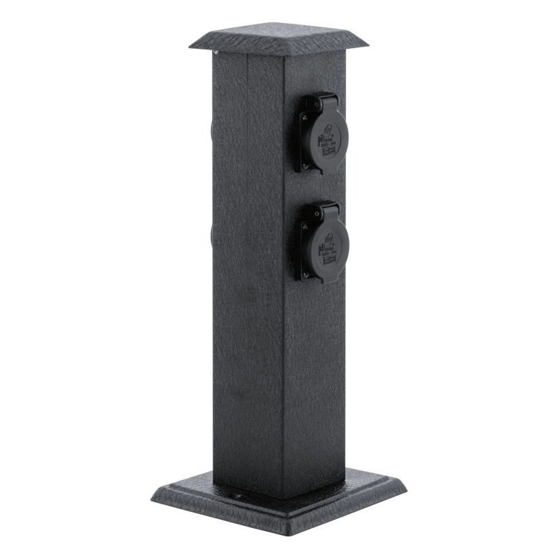 Eglo Sloupek venkovní se zásuvkami 620 x 300 x 1500 mm