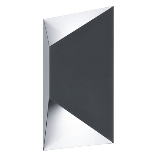 Eglo Led nástěnná lampa predazzo ocel černá 93 994