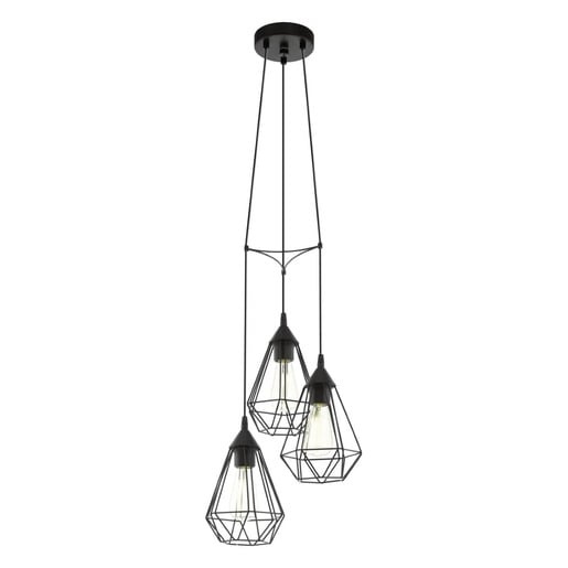 Závěsné osvětlení Eglo TARBES černá 94191