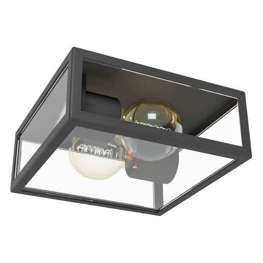 Nástěnná lampa Eglo ALAMONTE 1 ocel černá 94832