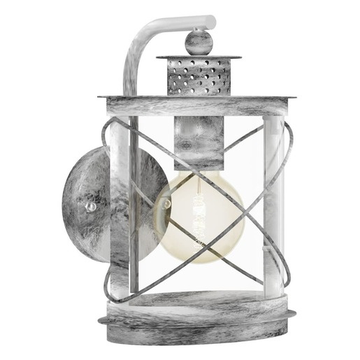 Nástěnná lampa Eglo HILBURN 1 ocel šedá 94866