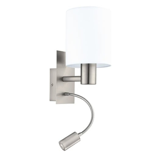Nástěnná lampa Eglo PASTERI bílá 96477