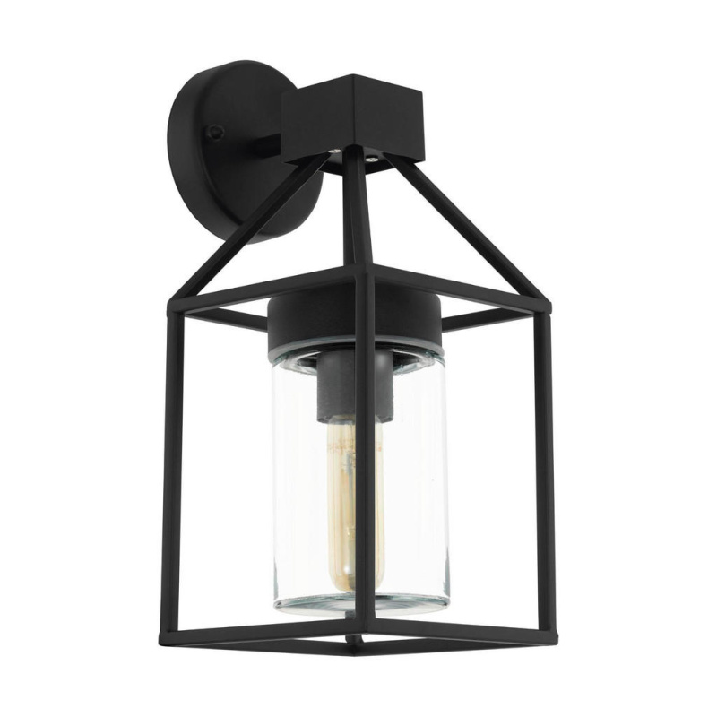 Nástěnná lampa Eglo TRECATE pozink černá 97296