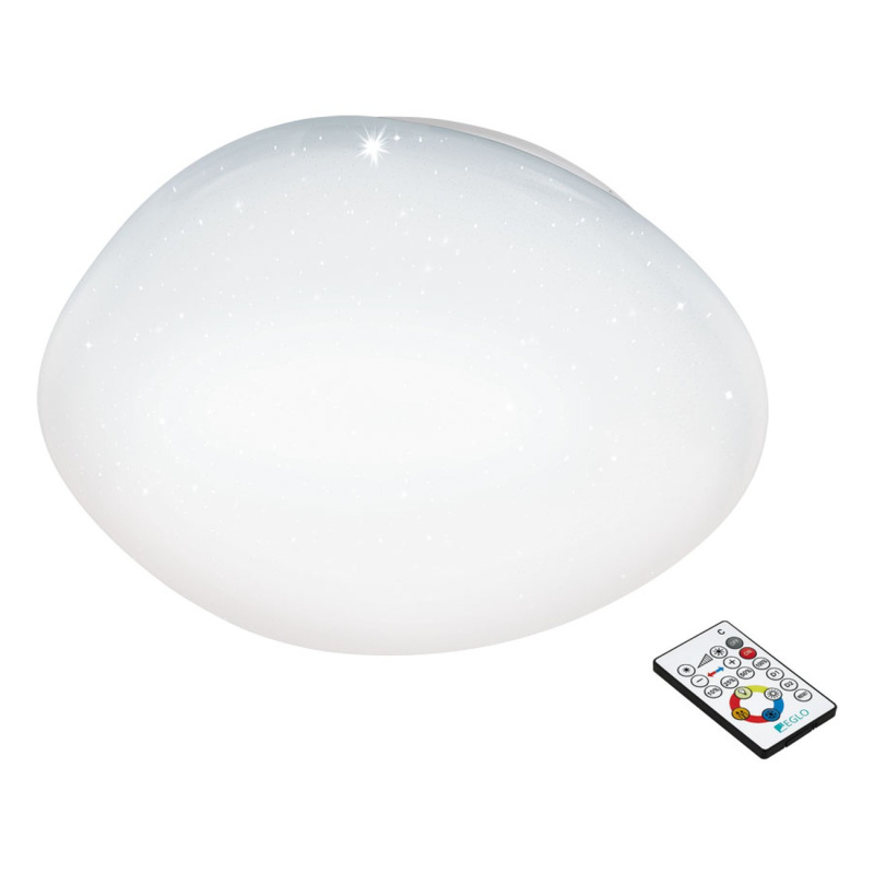 EGLO Smart stropní/nástěnné LED svítidlo Sileras, 2700-6500K Průměr: Ø 45 cm