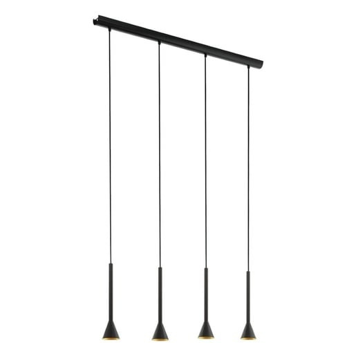 LED Závěsné osvětlení Eglo CORTADERAS zlatá 97605