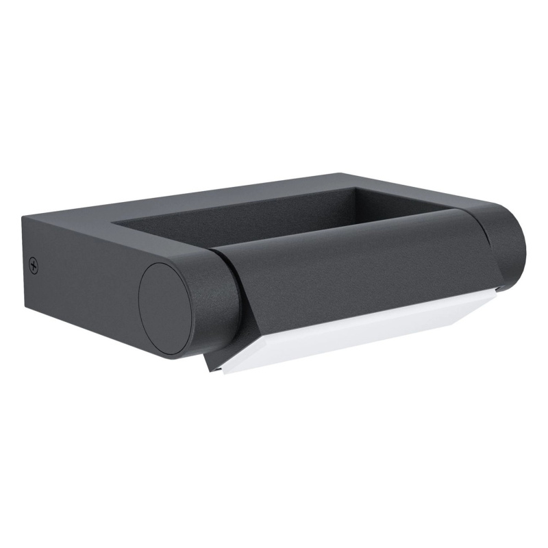 EGLO LED venkovní nástěnné svítidlo Brianza, černé