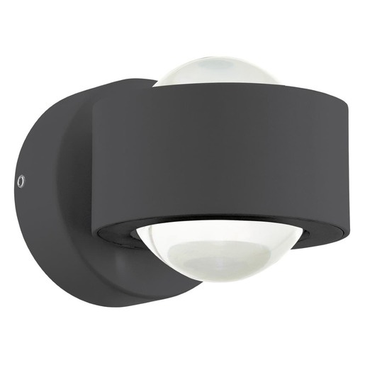 Nástěnná lampa Eglo TREVIOLO slitina hliníku antracit 98746