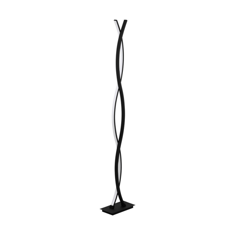 LED Stojací lampa Eglo LASANA 3 černá 99319