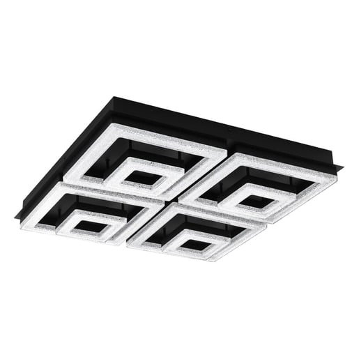 LED Stropní osvětlení Eglo FRADELO 1 černá 99328