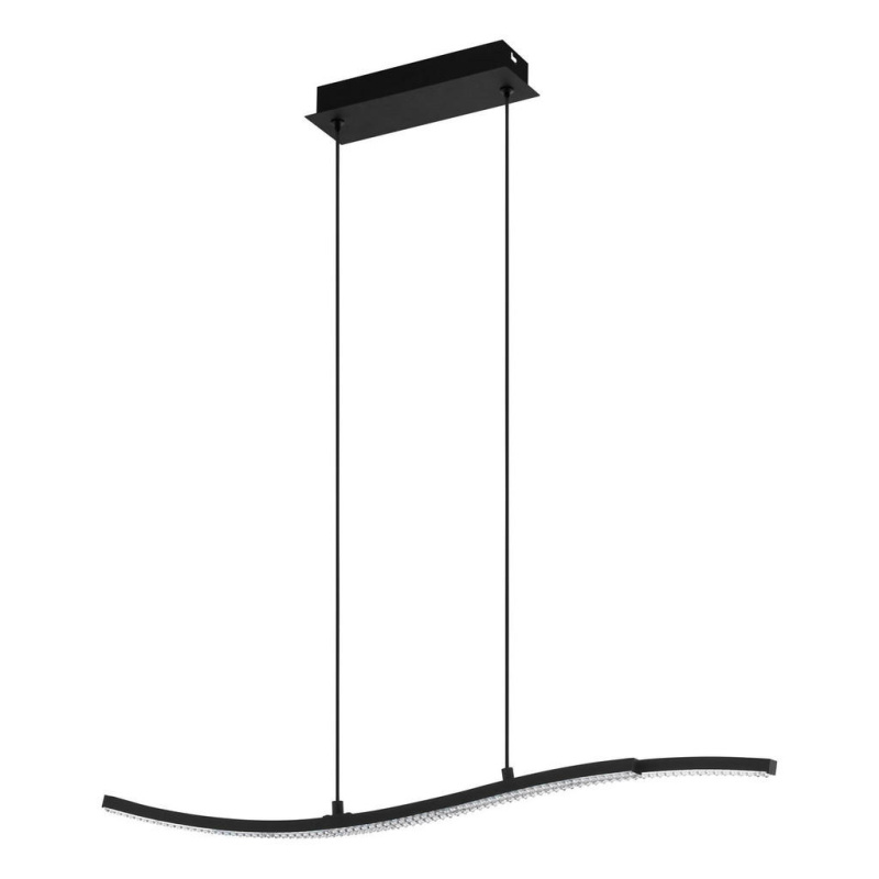 LED Závěsné osvětlení Eglo LEJIAS černá 99802