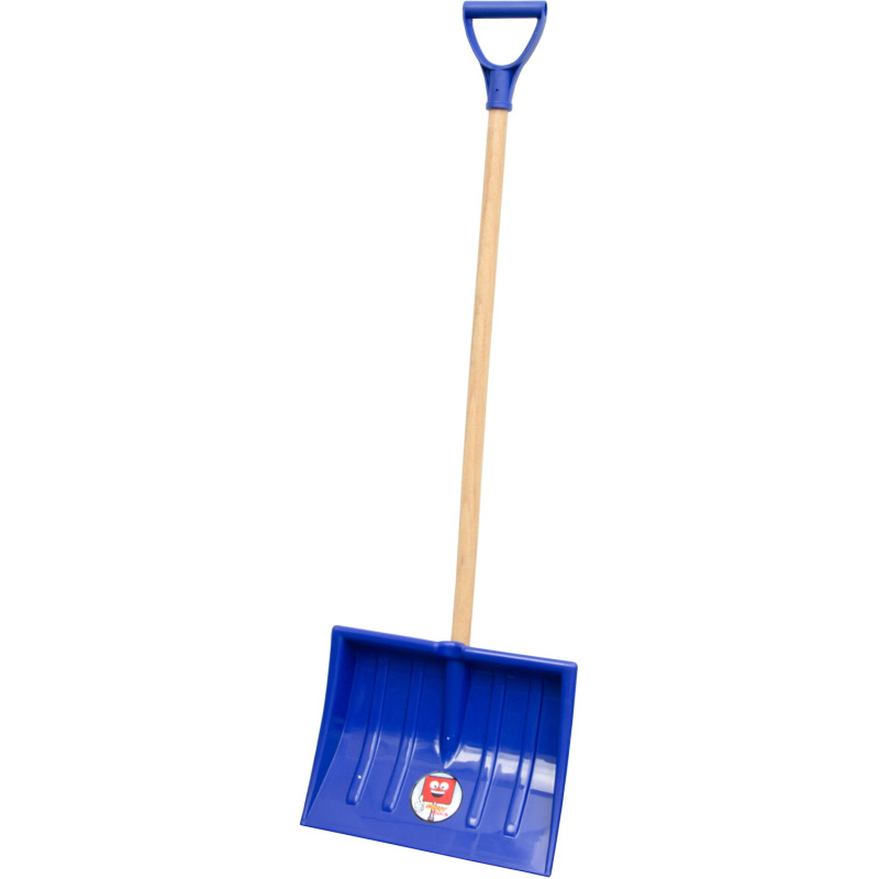 Dětské hrablo na sníh plastové maxi modré