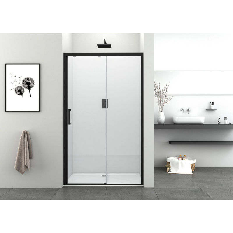 Sanotechnik Posuvné sprchové dveře Elite SC120B Soft Close, 118-120 x 195 cm