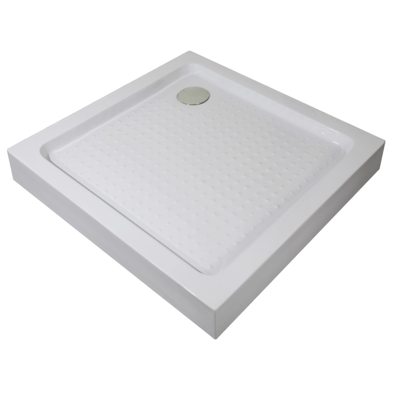 Sanotechnik Sprchová vanička s krytem TT90W, čtverec, 90 x 90 x 12,5 cm