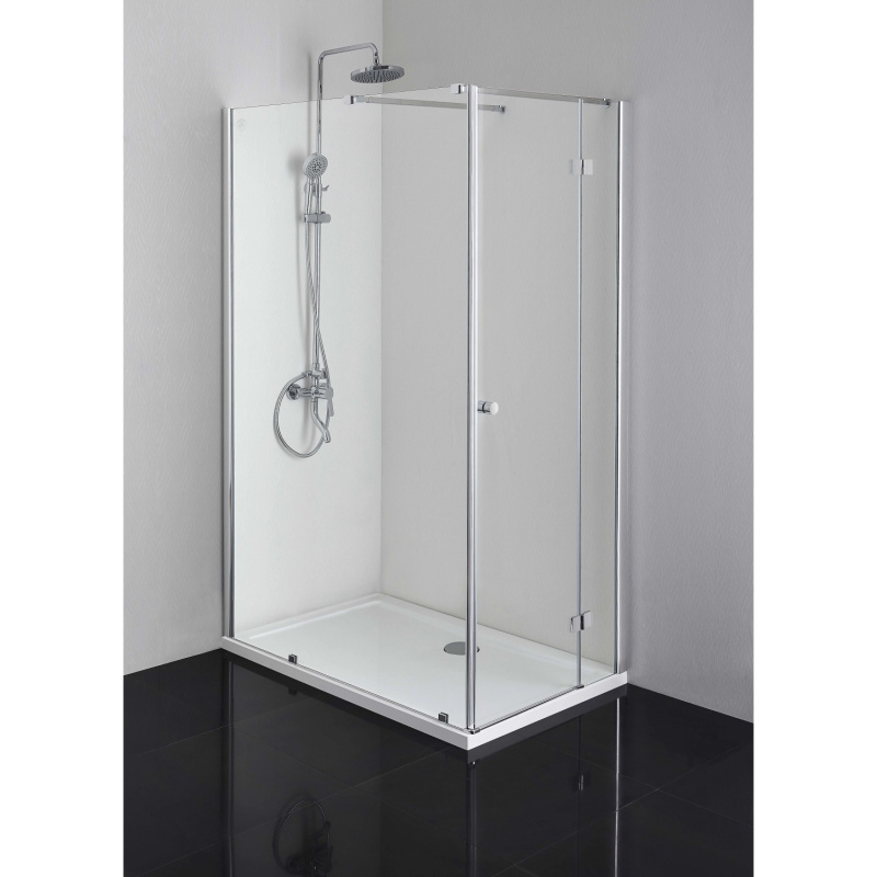 Sanotechnik Výkyvné sprchové dveře Smartflex D1281R, chrom, 77-79 x 195 cm, P