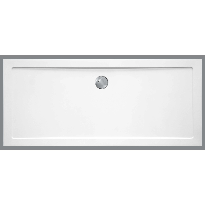 Sanotechnik Rohová sprchová vanička SMC SC1280S, 120 x 80 x 3,5 cm