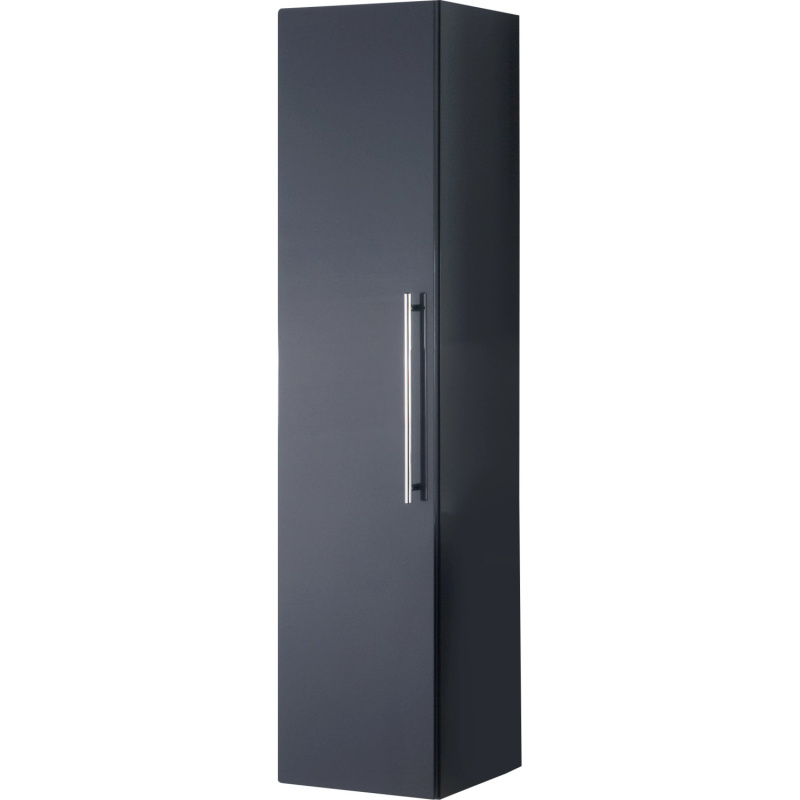 Sanotechnik Vysoká koupelnová skříňka Fiora antracitová 35 x 35 x 150 cm