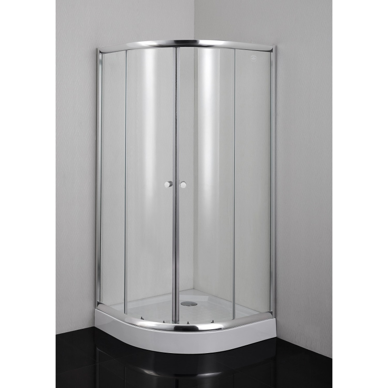 Sanotechnik Sprchový kout s vaničkou T4090C-SET, chrom, 90 x 90 x 202,5 cm