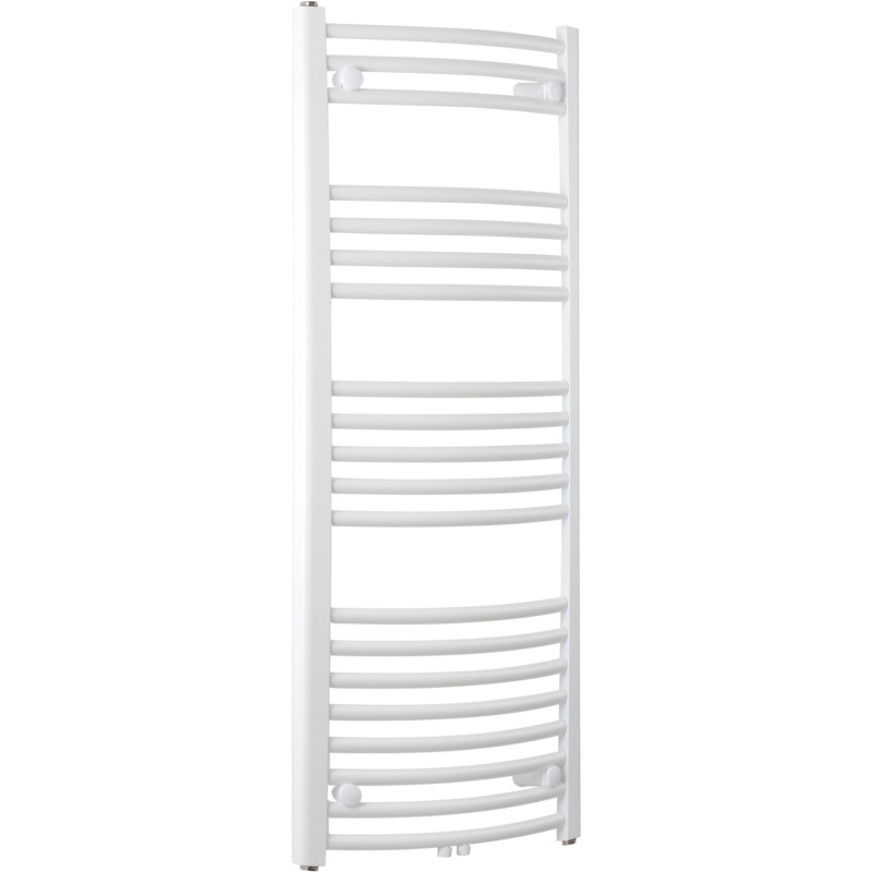 Sanotechnik Koupelnový radiátor Bari B710, oblý, bílá, střed.př., 118,8 x 60 cm