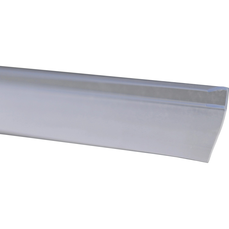 Sanotechnik Vertikální zakončovací těsnicí dveřní lišta pro skla 4 mm, 2 ks