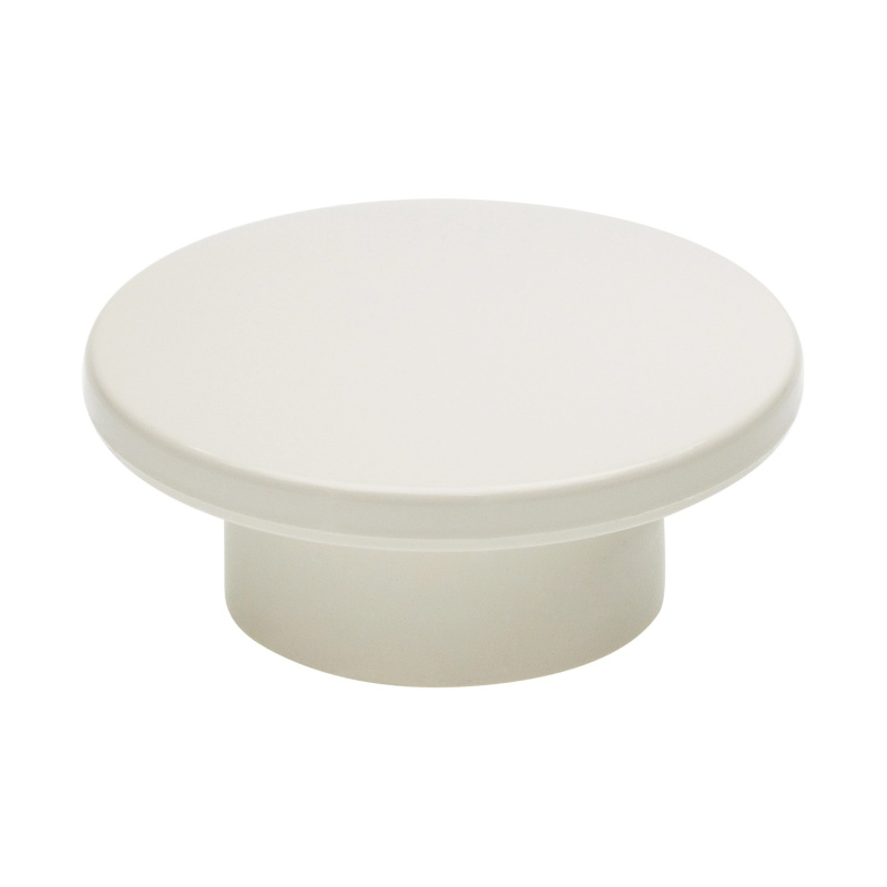 Siro Nábytková knopka 0104 kulatá, plast bílá 47 mm