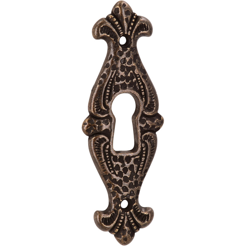 Štítek na klíč staromosazný 70 mm