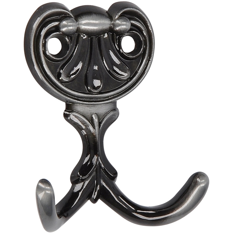 Siro Háček 505 kovový železný starožitný vzdálenost otvorů 24 mm