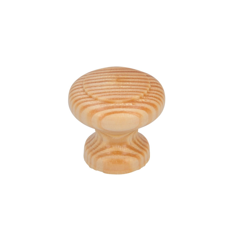 Siro Nábytková knopka S70 kulatá, borovice lak. 30 mm