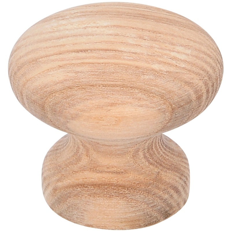 Siro Nábytkový knoflík S87 ze surového jasanu průměr 30 mm