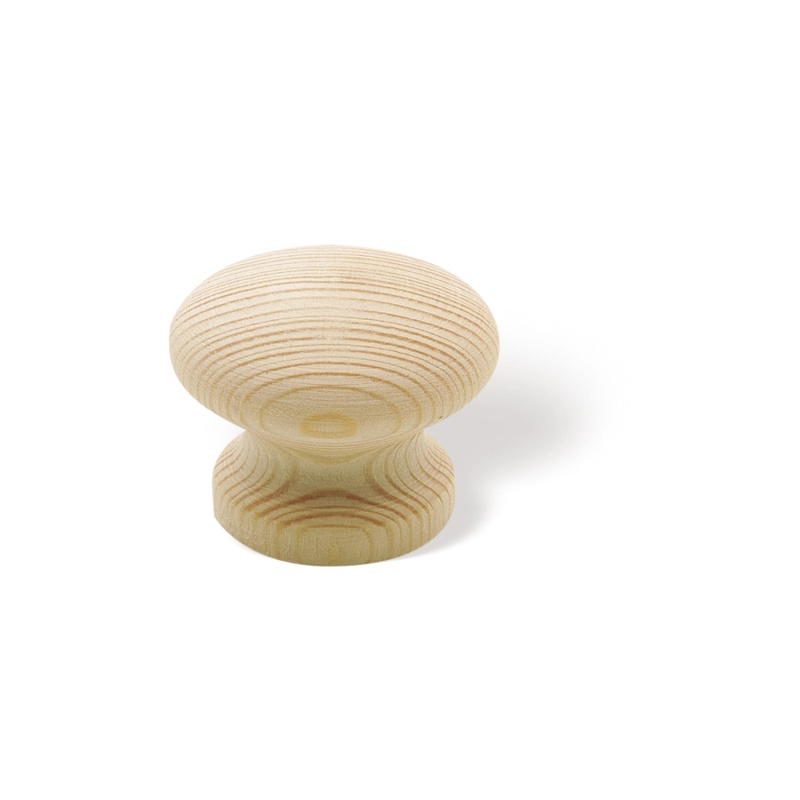 Knoflík S87 smrk přírodní 35 mm x 35 mm x 27 mm FSC