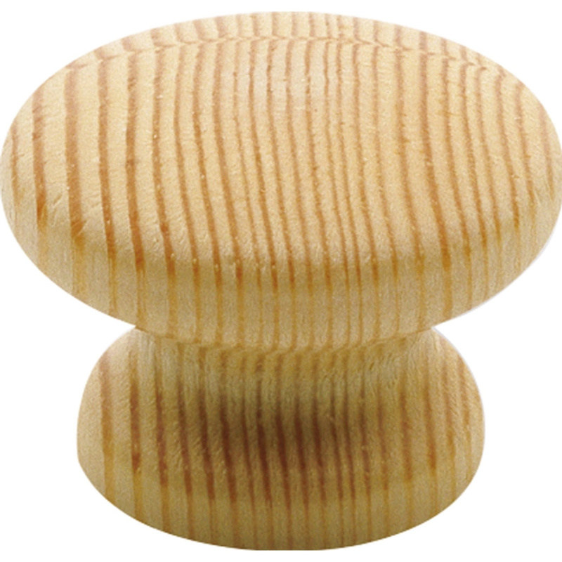 Knoflík S87 přírodní smrk FSC