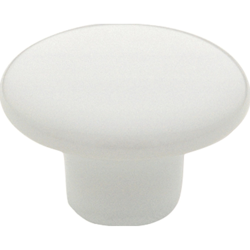 Knoflík SP1 porcelán bílý 38 mm x 18 mm x 26 mm