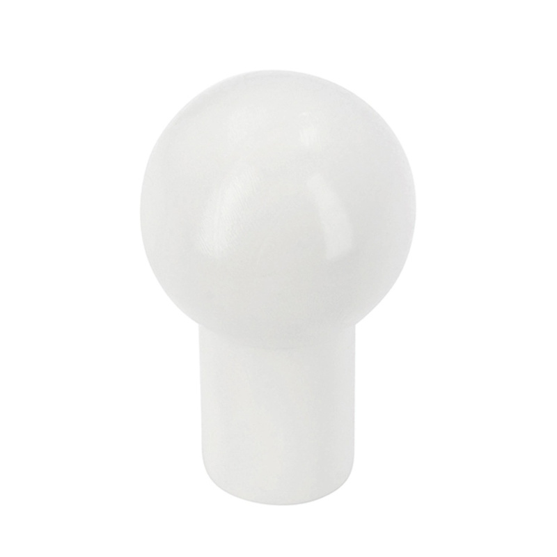 Nábytková knopka, plast bílá 15 x 15 x 24 mm