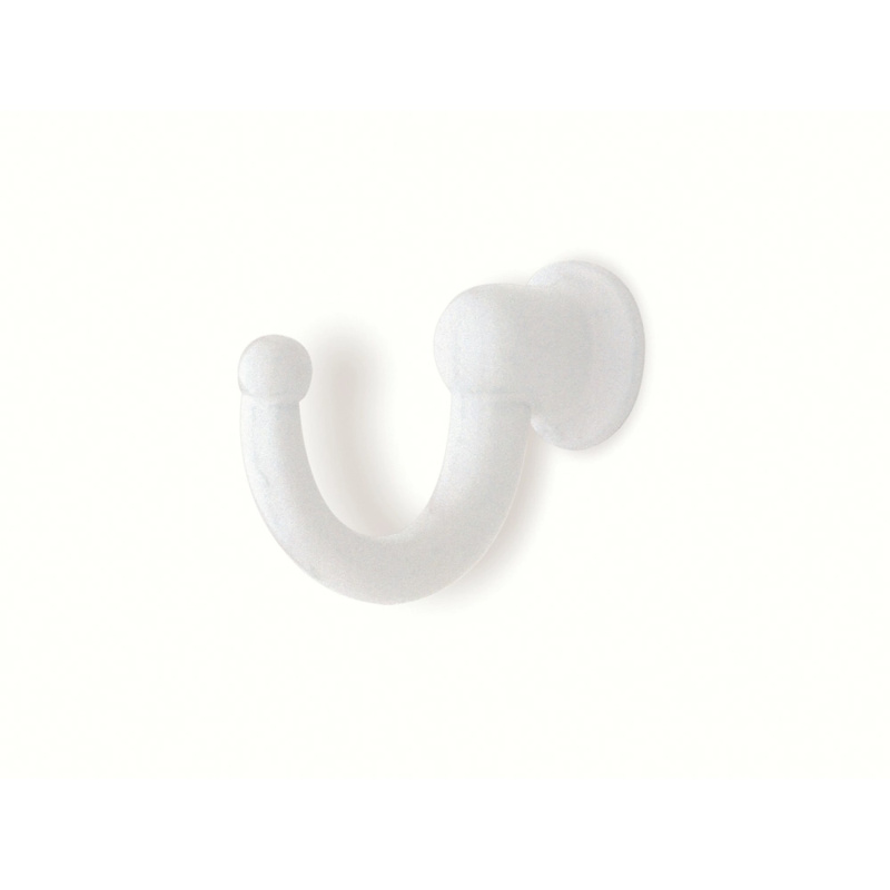 Háček 744 kov bílý 22 x 12 x 29 mm